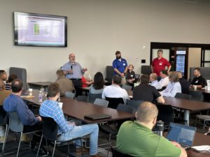 GoCyber Community Gathering Photo of a Meeting with Attendees